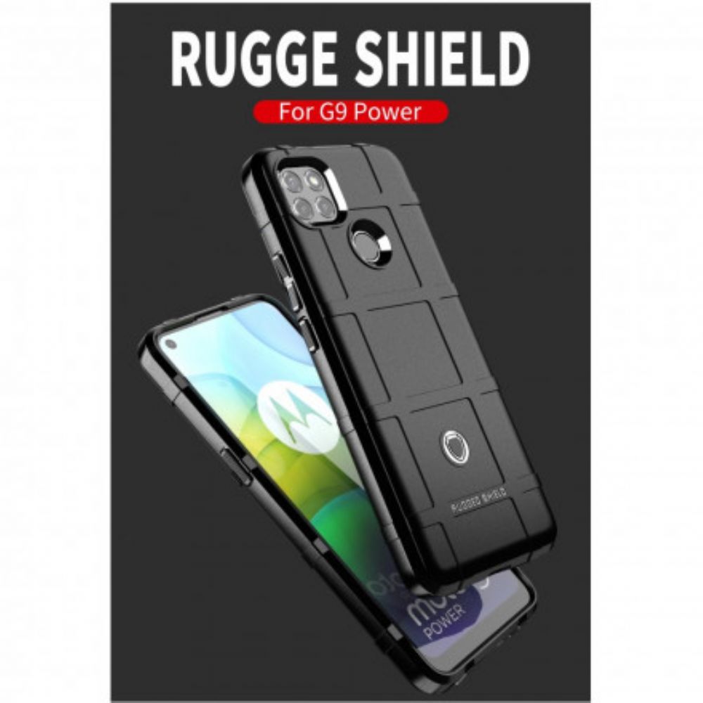 Hülle Für Moto G9 Power Robuster Schild