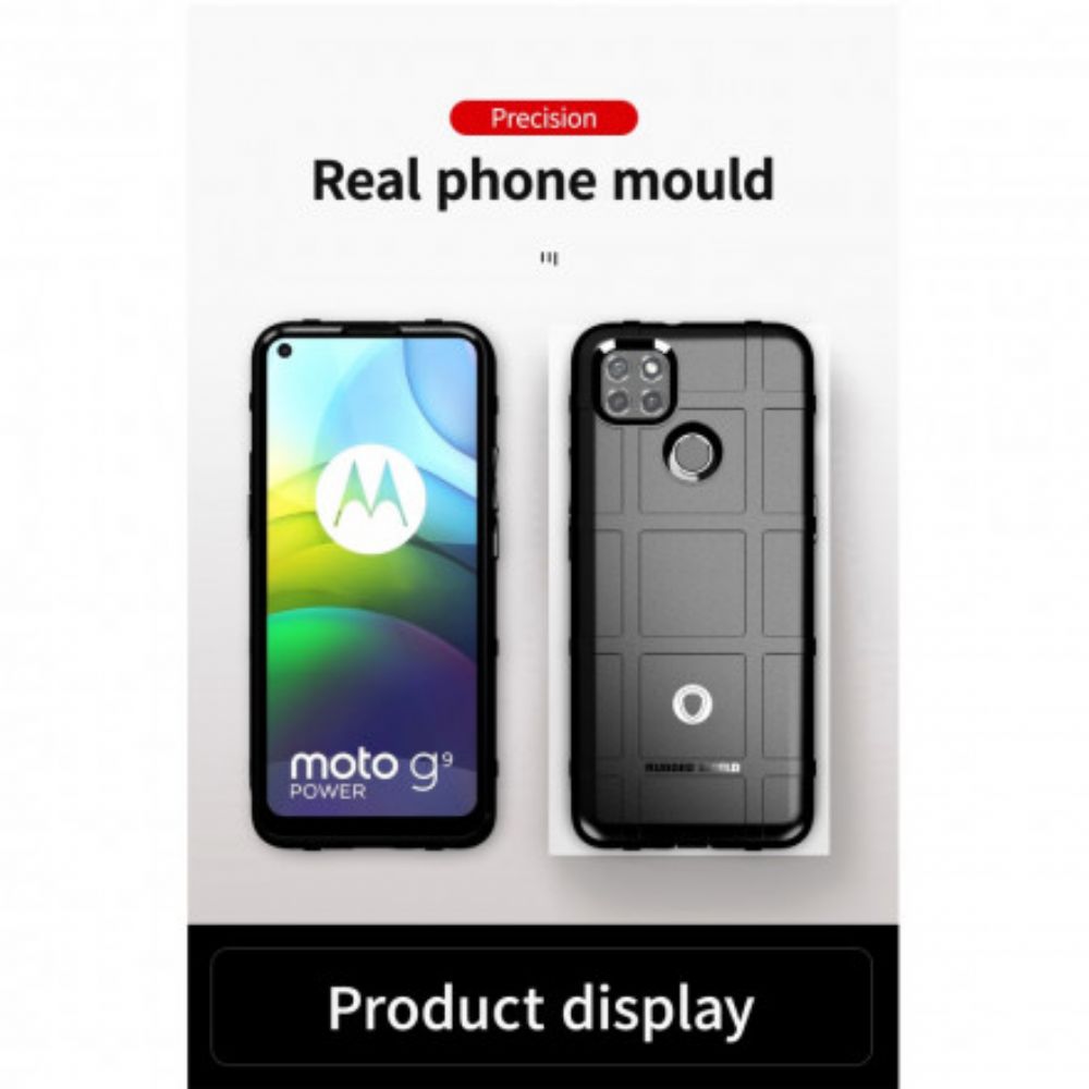 Hülle Für Moto G9 Power Robuster Schild
