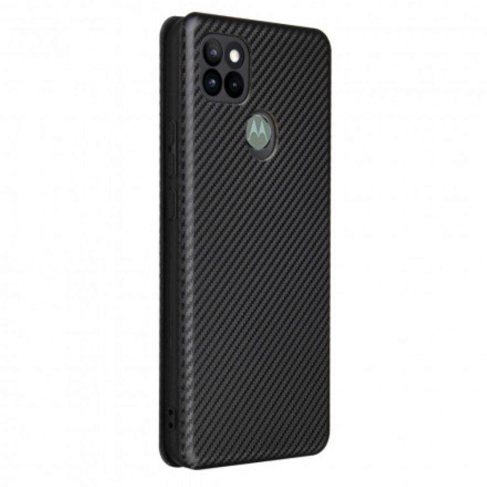 Schutzhülle Für Moto G9 Power Flip Case Silikonkohle