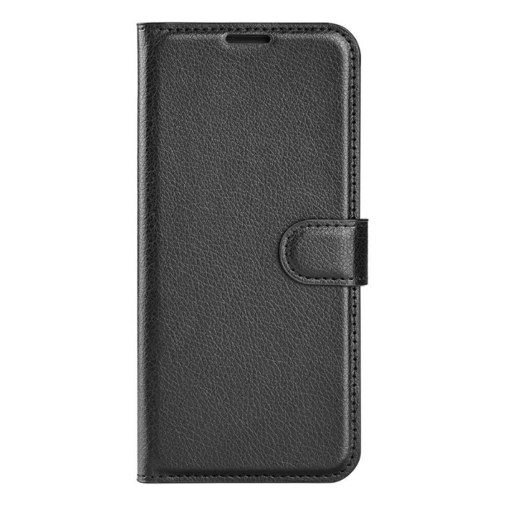 Flip Case Für Realme C31 Auffälliges Kunstleder