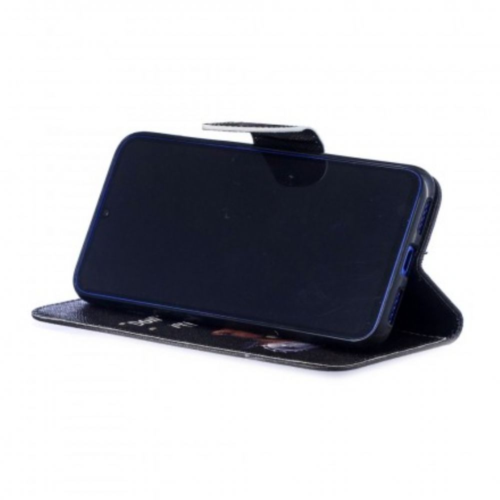 Flip Case Für Xiaomi Redmi Note 7 Gefährlicher Bär