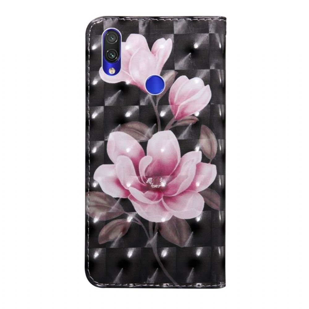 Lederhüllen Für Xiaomi Redmi Note 7 Blütenblumen