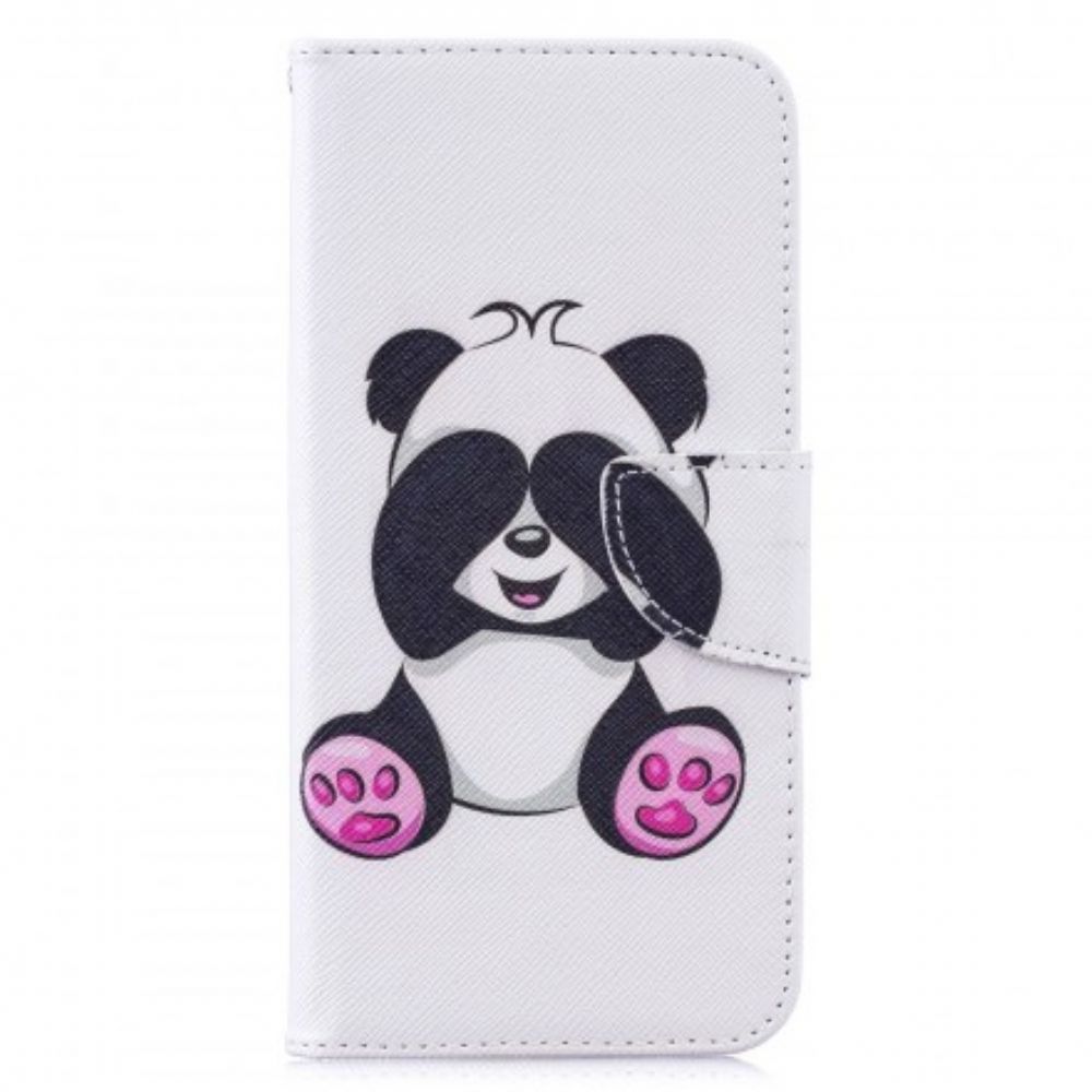 Lederhüllen Für Xiaomi Redmi Note 7 Panda-spaß