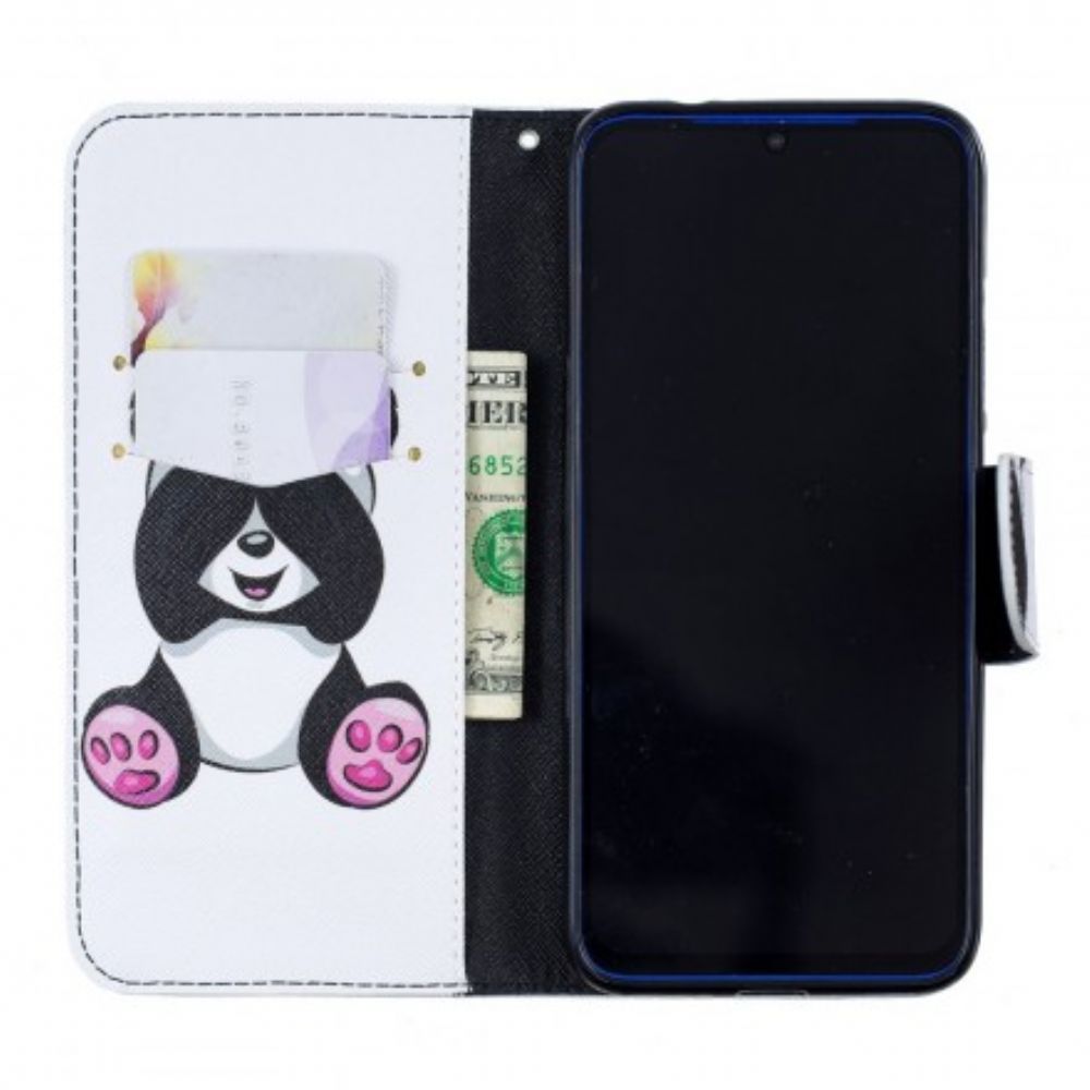Lederhüllen Für Xiaomi Redmi Note 7 Panda-spaß