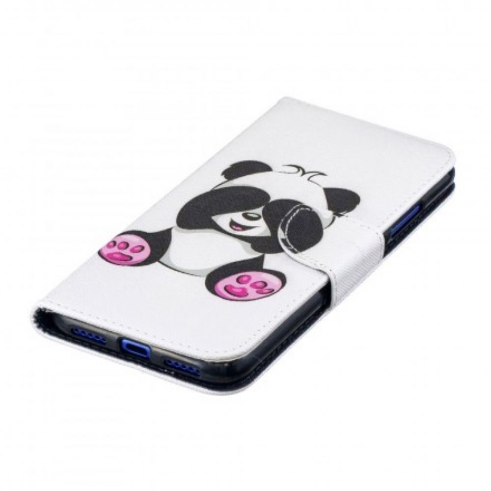 Lederhüllen Für Xiaomi Redmi Note 7 Panda-spaß