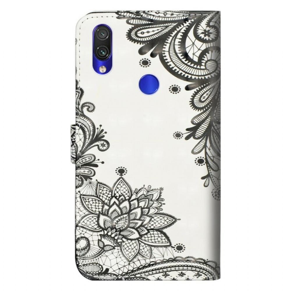Lederhüllen Für Xiaomi Redmi Note 7 Spitzen-mandala