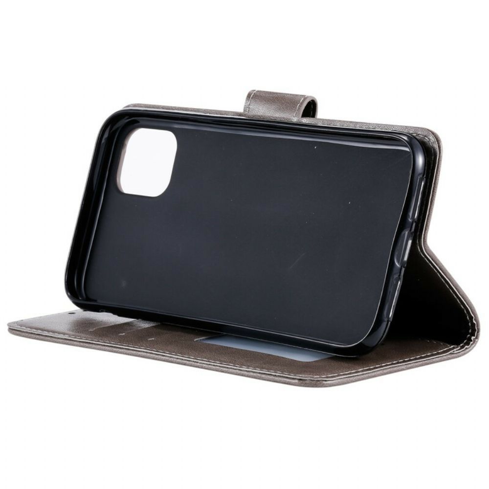 Flip Case Für iPhone 11 Pro Max Sonnen-mandala