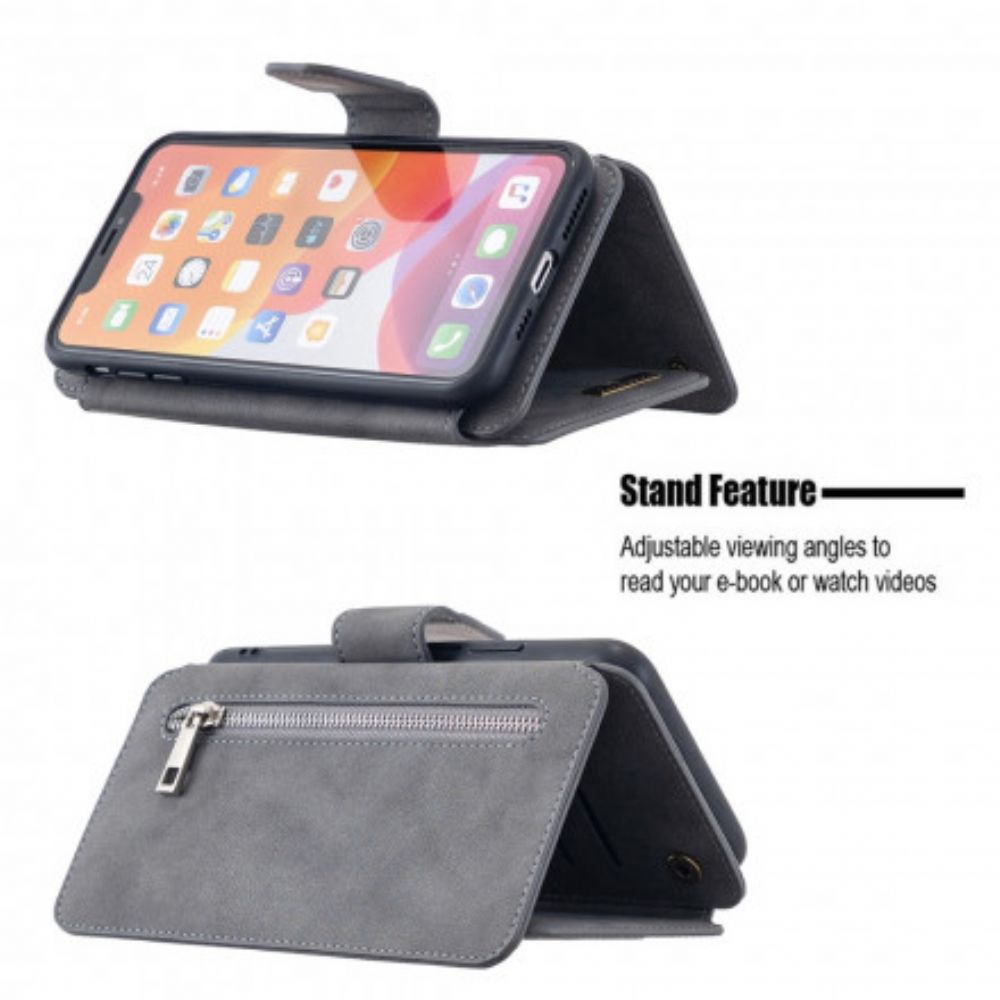 Hülle Flip Case Für iPhone 11 Pro Max Binfen Farbe Abnehmbar