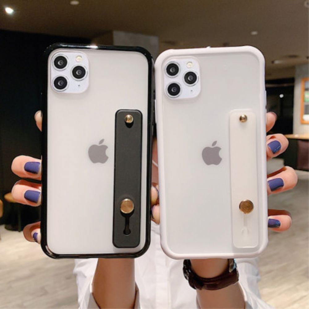 Hülle Für iPhone 11 Pro Max Hybrid Mit Tragegurt