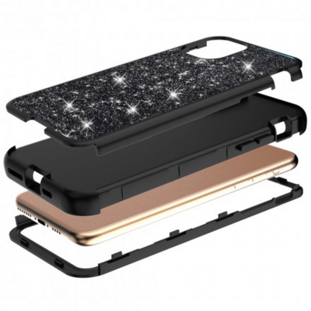 Hülle Für iPhone 11 Pro Max Spangle-hybride