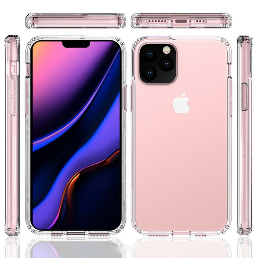 Hülle Für iPhone 11 Pro Max Transparentes Hybrid-design