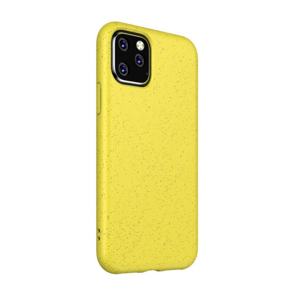 Hülle Für iPhone 11 Pro Max Weizenstroh Design