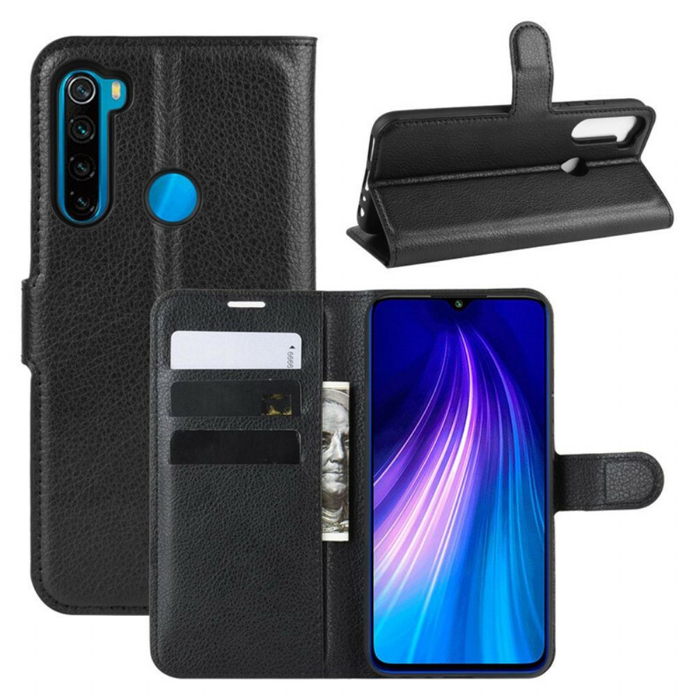 Flip Case Für Xiaomi Redmi Note 8 Klassisch