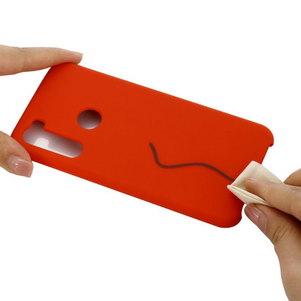 Hülle Für Xiaomi Redmi Note 8 Silikonflüssigkeit