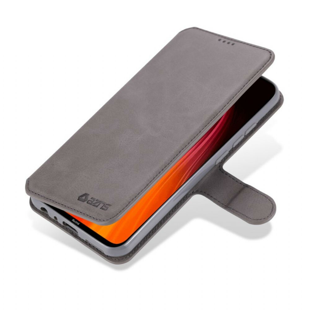 Lederhüllen Für Xiaomi Redmi Note 8 Azns Ledereffekt