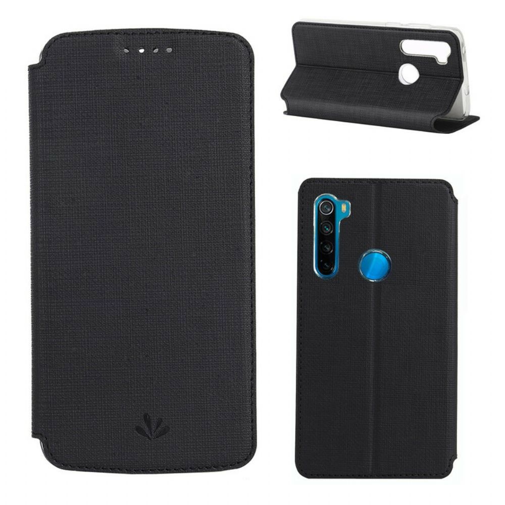 Schutzhülle Für Xiaomi Redmi Note 8 Flip Case Texturiert