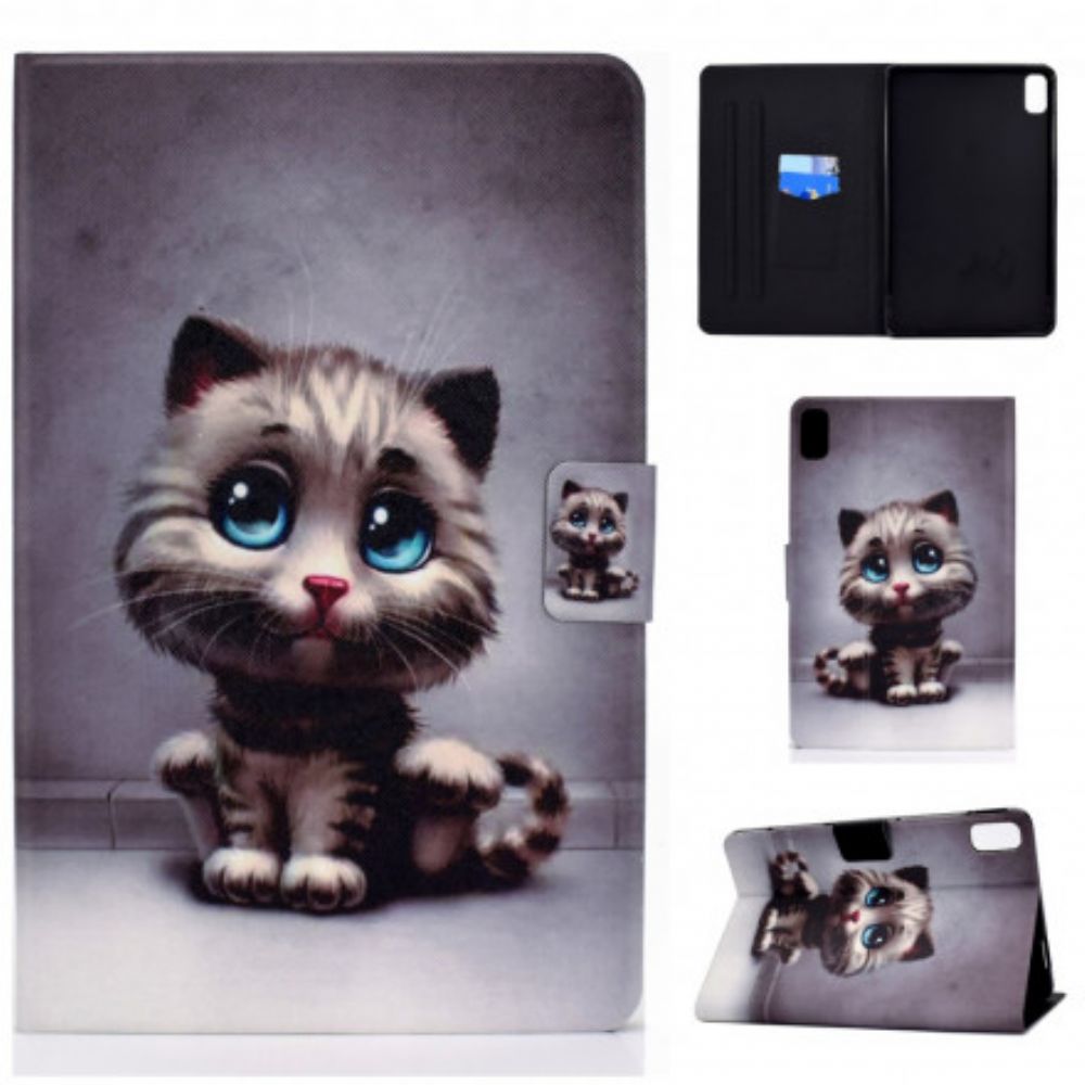 Flip Case Für Huawei MatePad New Süße Katze