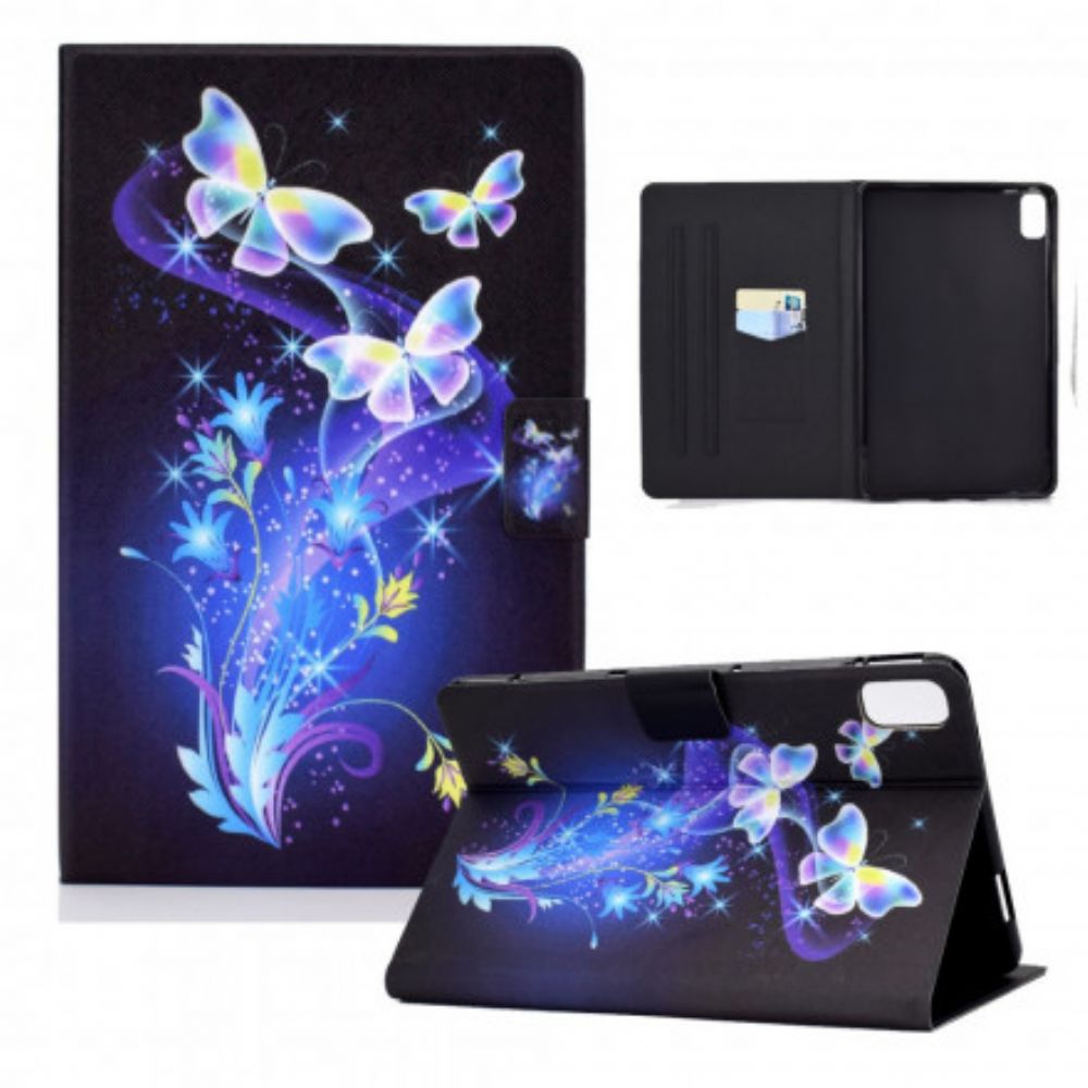 Lederhüllen Für Huawei MatePad New Magische Schmetterlinge