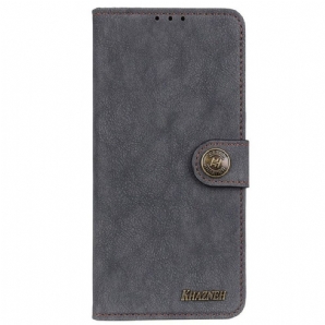 Flip Case Für Samsung Galaxy M13 Khazneh Spaltleder