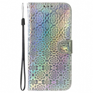 Lederhüllen Für Samsung Galaxy M13 Disco-stil