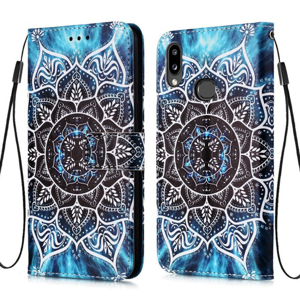Flip Case Für Samsung Galaxy A10s Mandala Im Himmel