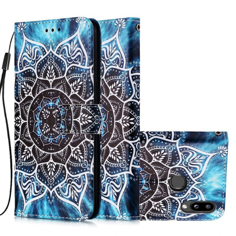 Flip Case Für Samsung Galaxy A10s Mandala Im Himmel