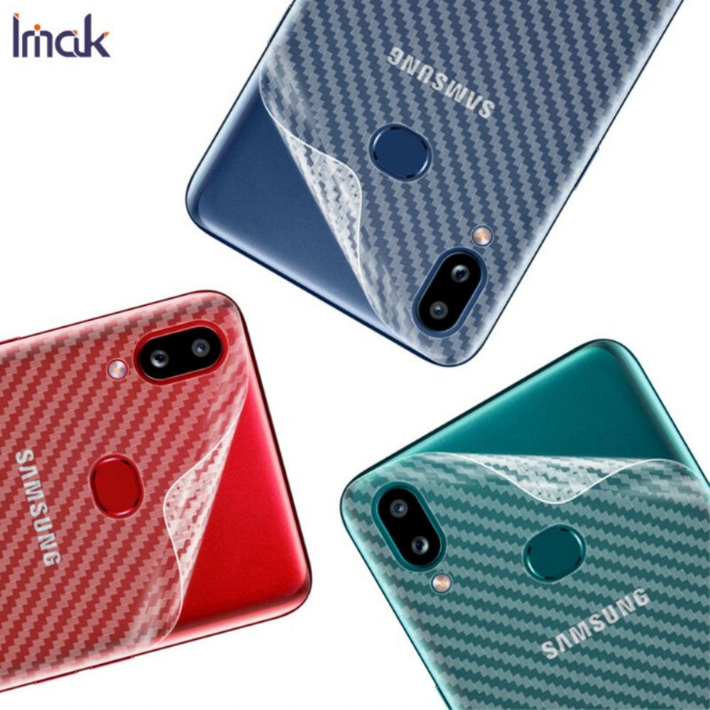 Heckfolie Für Samsung Galaxy A10S Style Carbon Imak