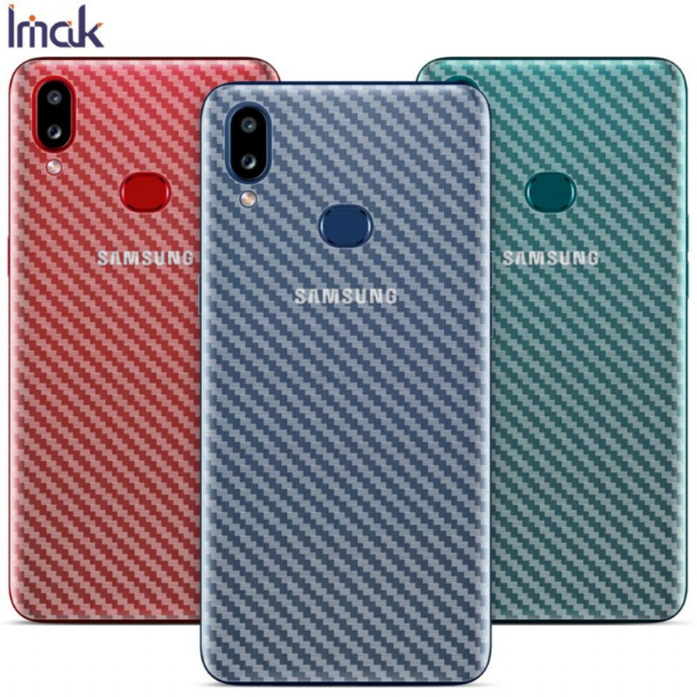 Heckfolie Für Samsung Galaxy A10S Style Carbon Imak