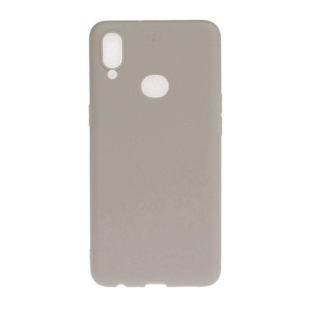 Hülle Für Samsung Galaxy A10s Flexible Silikon-volltonfarbe
