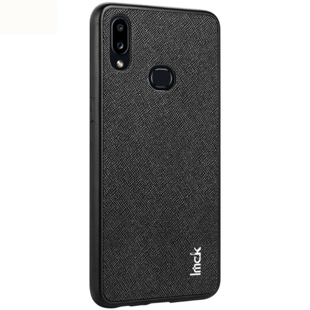 Hülle Für Samsung Galaxy A10s Lx-5 Serie Imak Wildleder Mit Folie