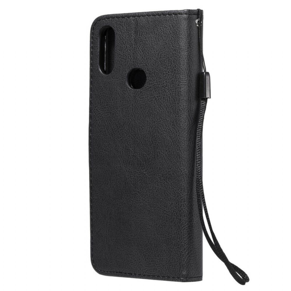 Lederhüllen Für Samsung Galaxy A10s Mit Kordel Armband Lederoptik