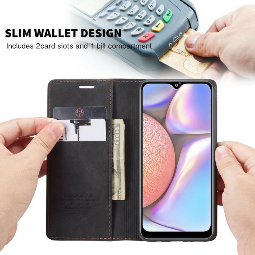Schutzhülle Für Samsung Galaxy A10s Flip Case Caseme Kunstleder