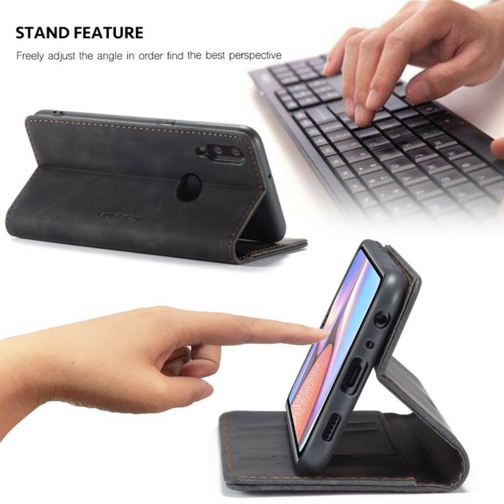 Schutzhülle Für Samsung Galaxy A10s Flip Case Caseme Kunstleder