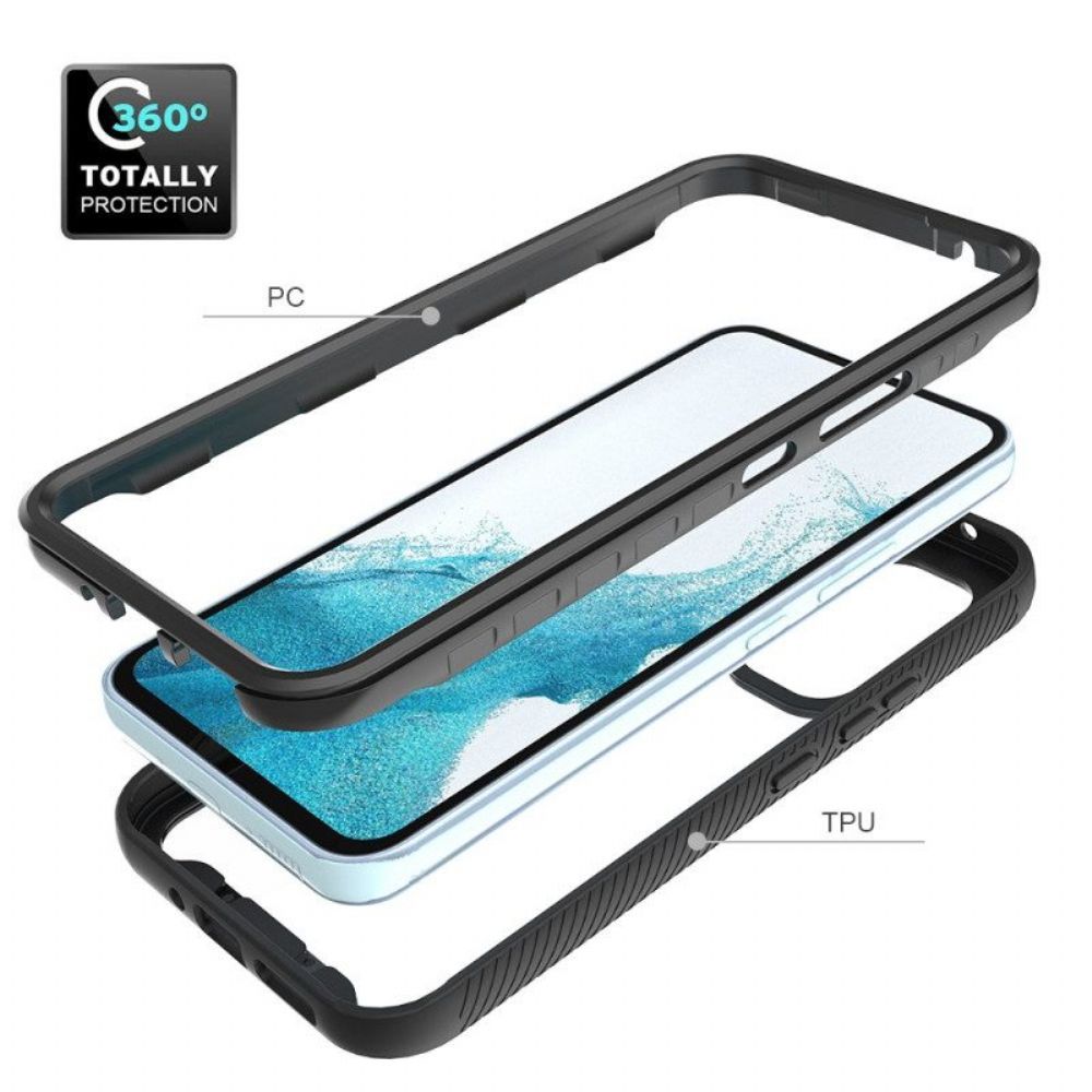 Handyhülle Für Samsung Galaxy A54 5G Hybrid-silikonkanten