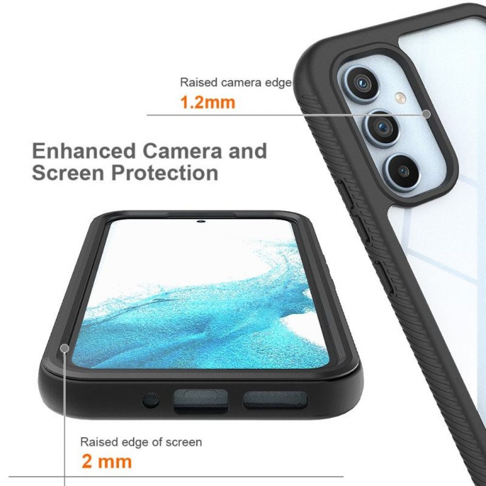 Handyhülle Für Samsung Galaxy A54 5G Hybrid-silikonkanten