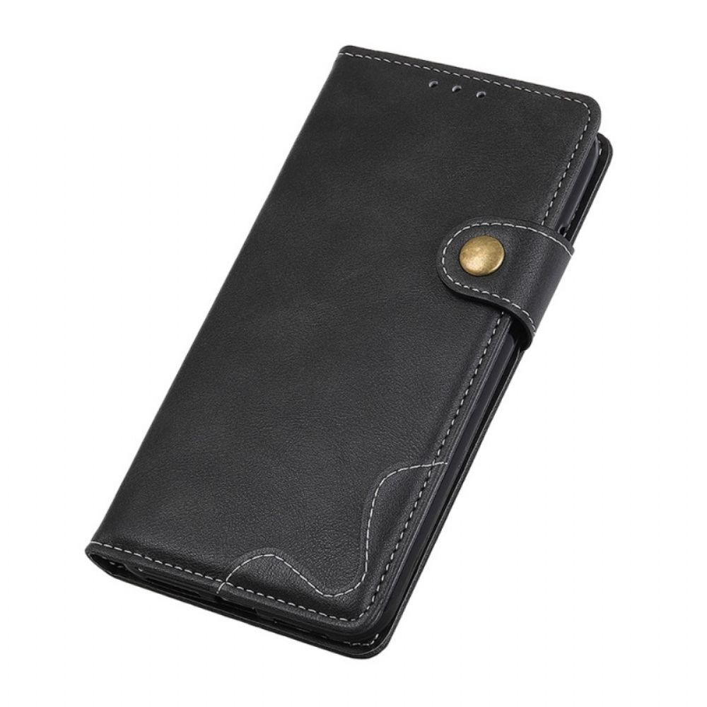 Flip Case Für Xiaomi Redmi Note 11 / 11S Artistic Und Nähte