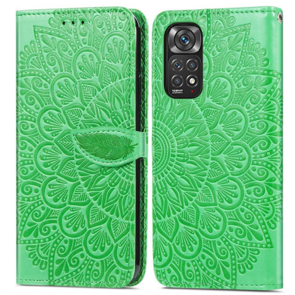 Flip Case Für Xiaomi Redmi Note 11 / 11S Stammesblätter