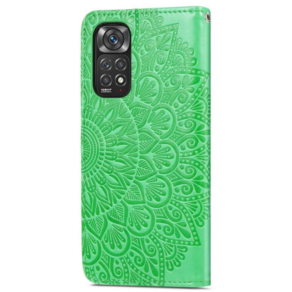 Flip Case Für Xiaomi Redmi Note 11 / 11S Stammesblätter
