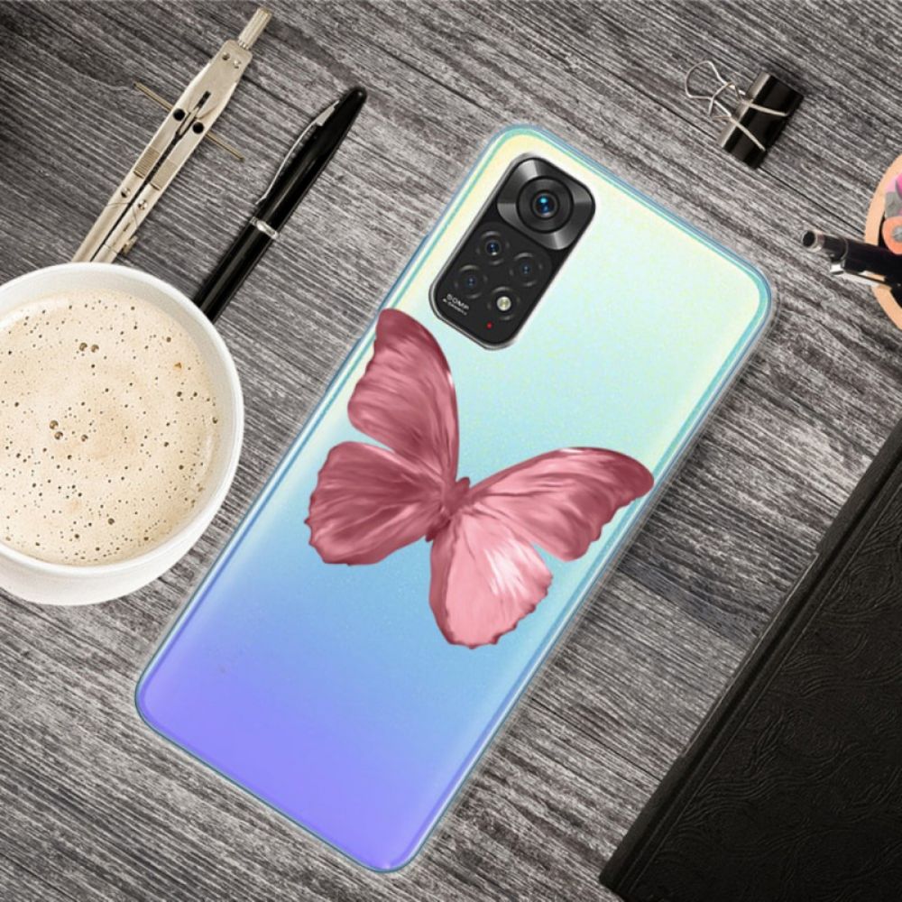 Handyhülle Für Xiaomi Redmi Note 11 / 11S Wilde Schmetterlinge