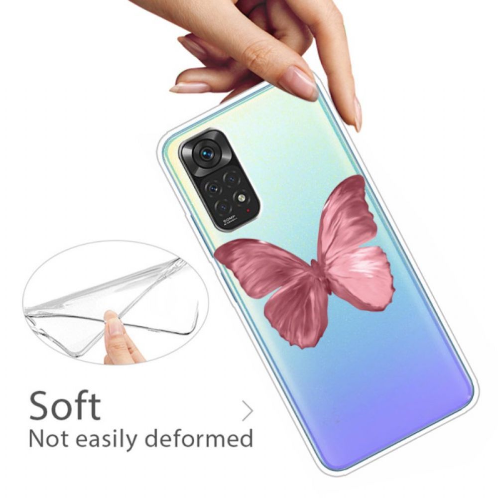 Handyhülle Für Xiaomi Redmi Note 11 / 11S Wilde Schmetterlinge