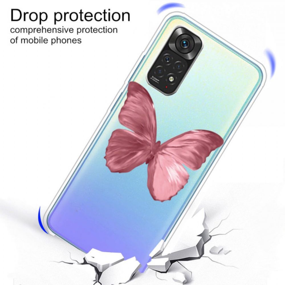 Handyhülle Für Xiaomi Redmi Note 11 / 11S Wilde Schmetterlinge