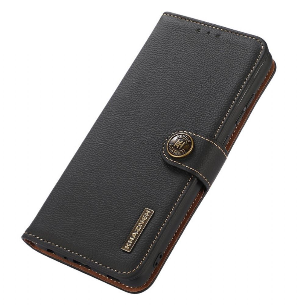 Lederhüllen Für Xiaomi Redmi Note 11 / 11S Echtes Leder Khazneh Rfid