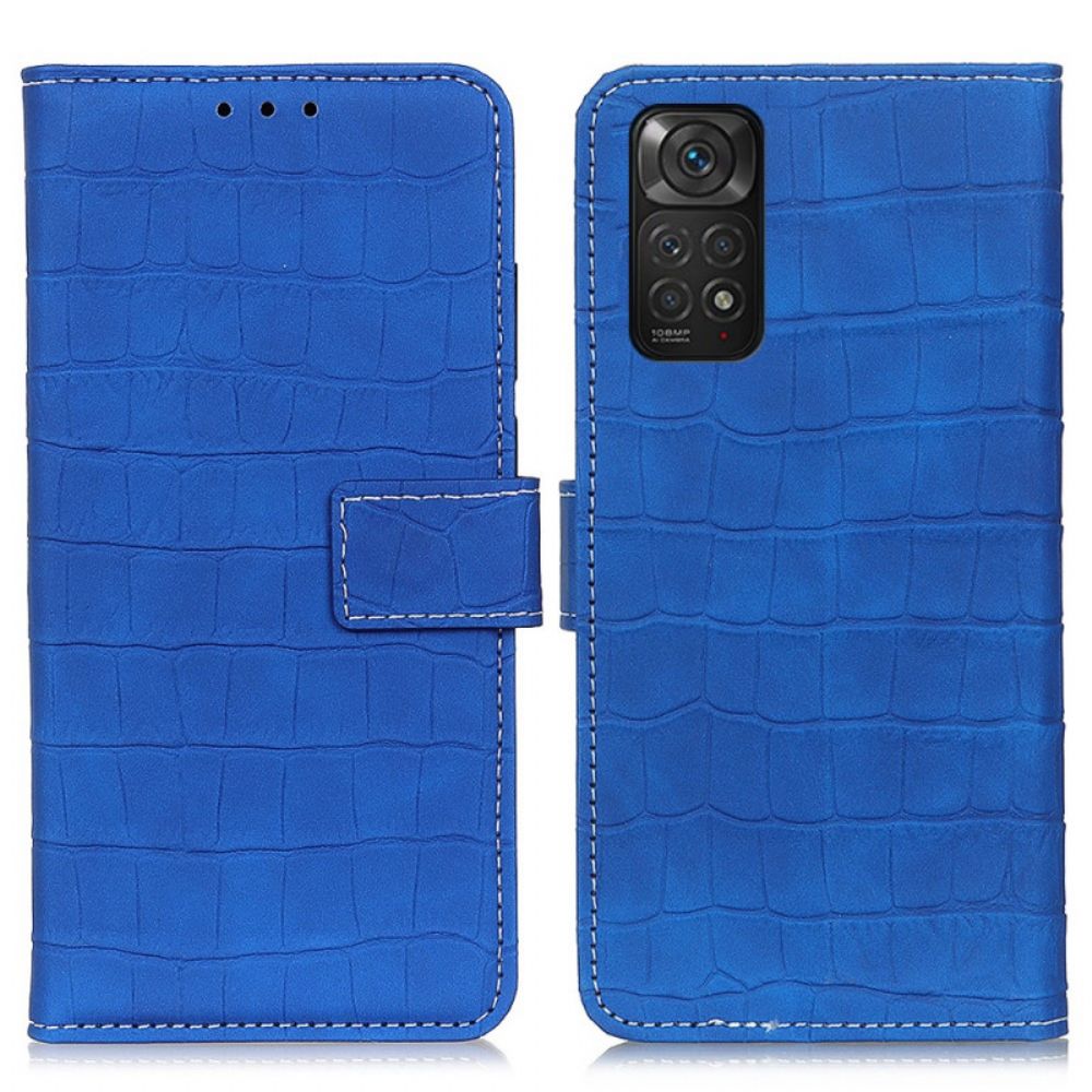 Lederhüllen Für Xiaomi Redmi Note 11 / 11S Krokodilkraft