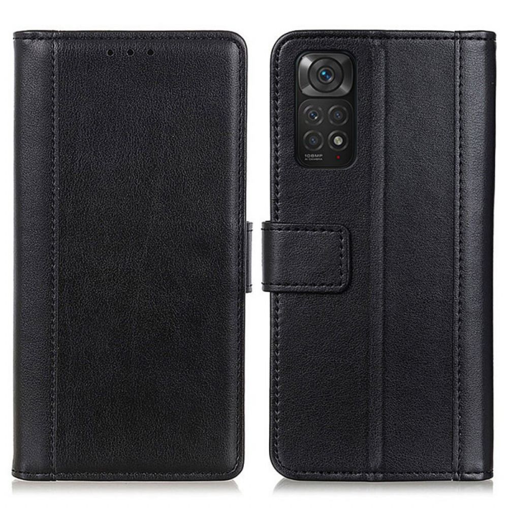 Lederhüllen Für Xiaomi Redmi Note 11 / 11S Leder-stil