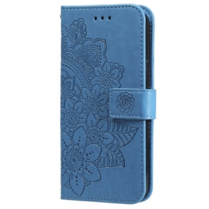 Lederhüllen Oneplus 12 5g Blumen-blumenmuster-riemen