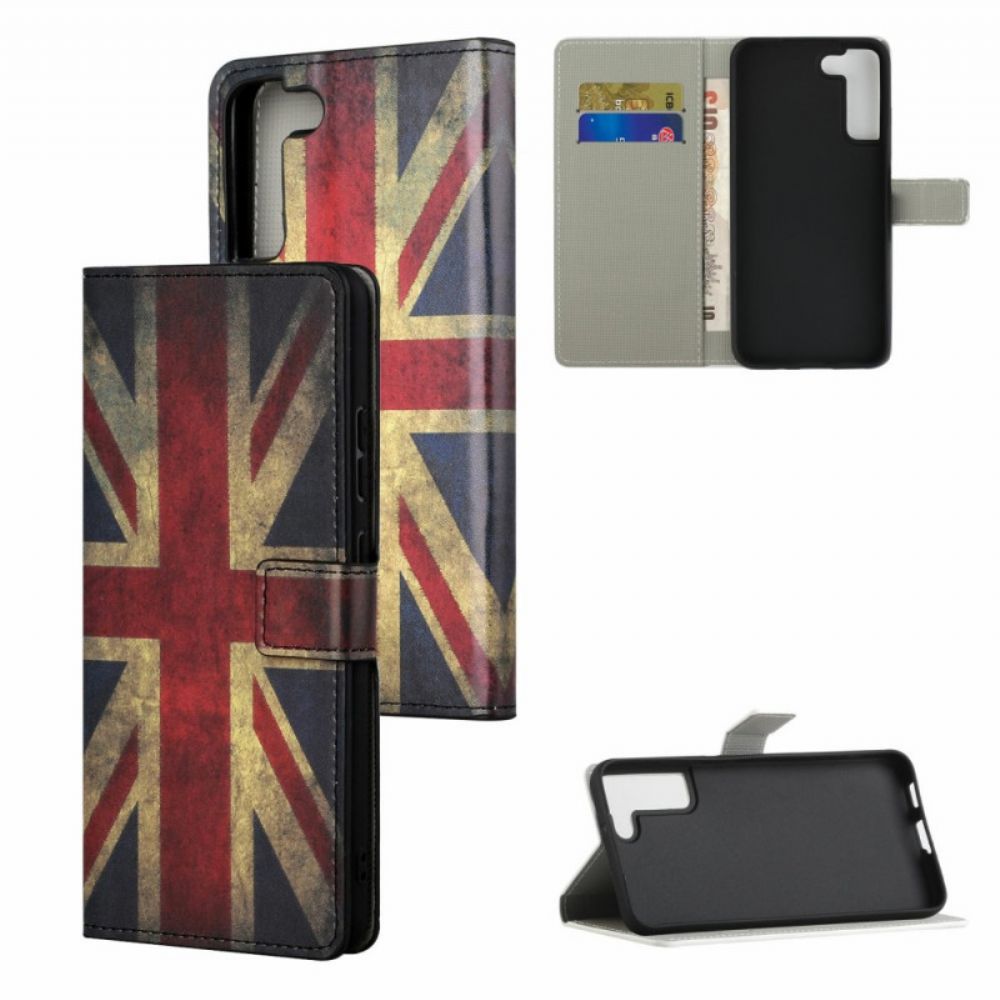 Flip Case Für Samsung Galaxy S22 Plus 5G England-flagge