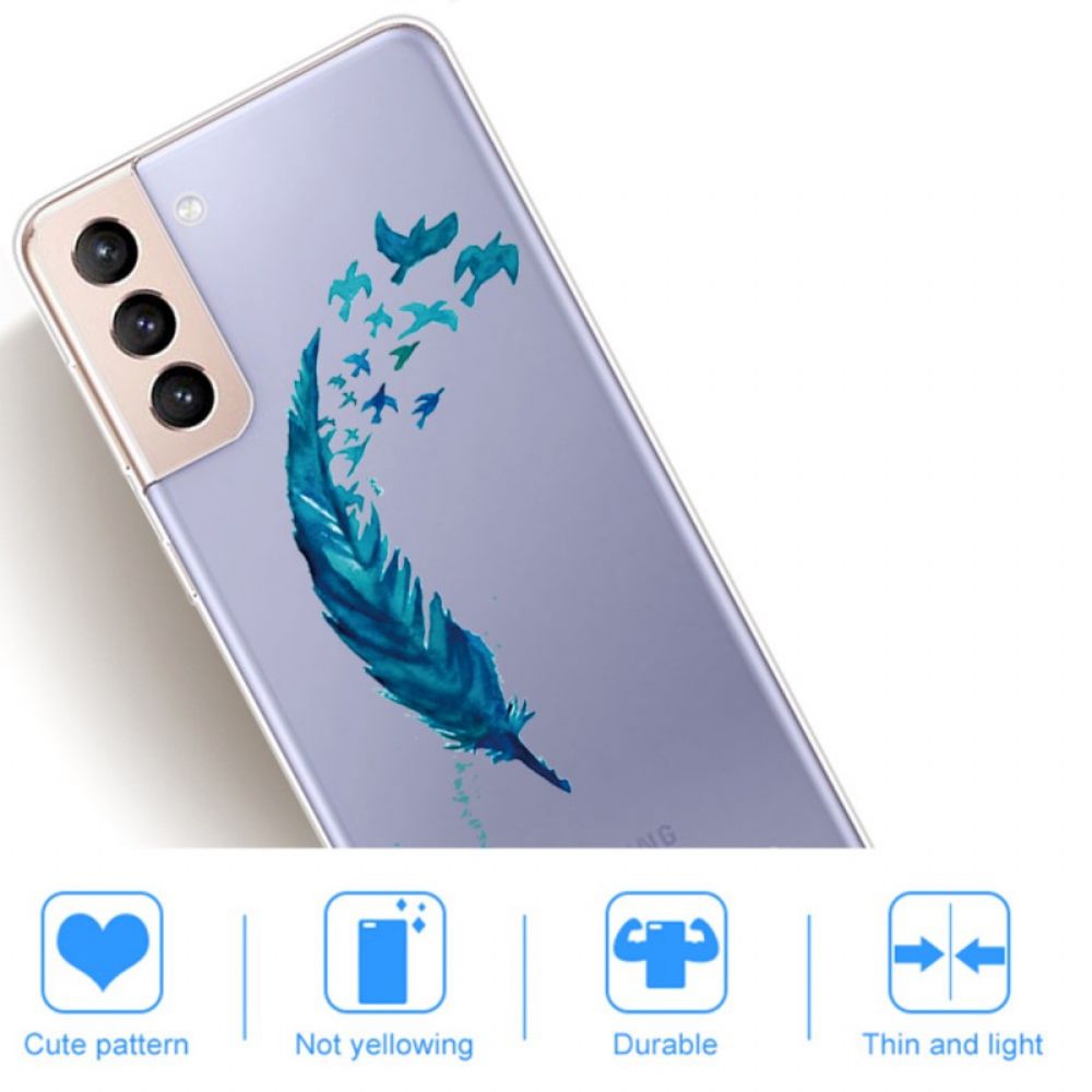 Hülle Für Samsung Galaxy S22 Plus 5G Schöne Feder