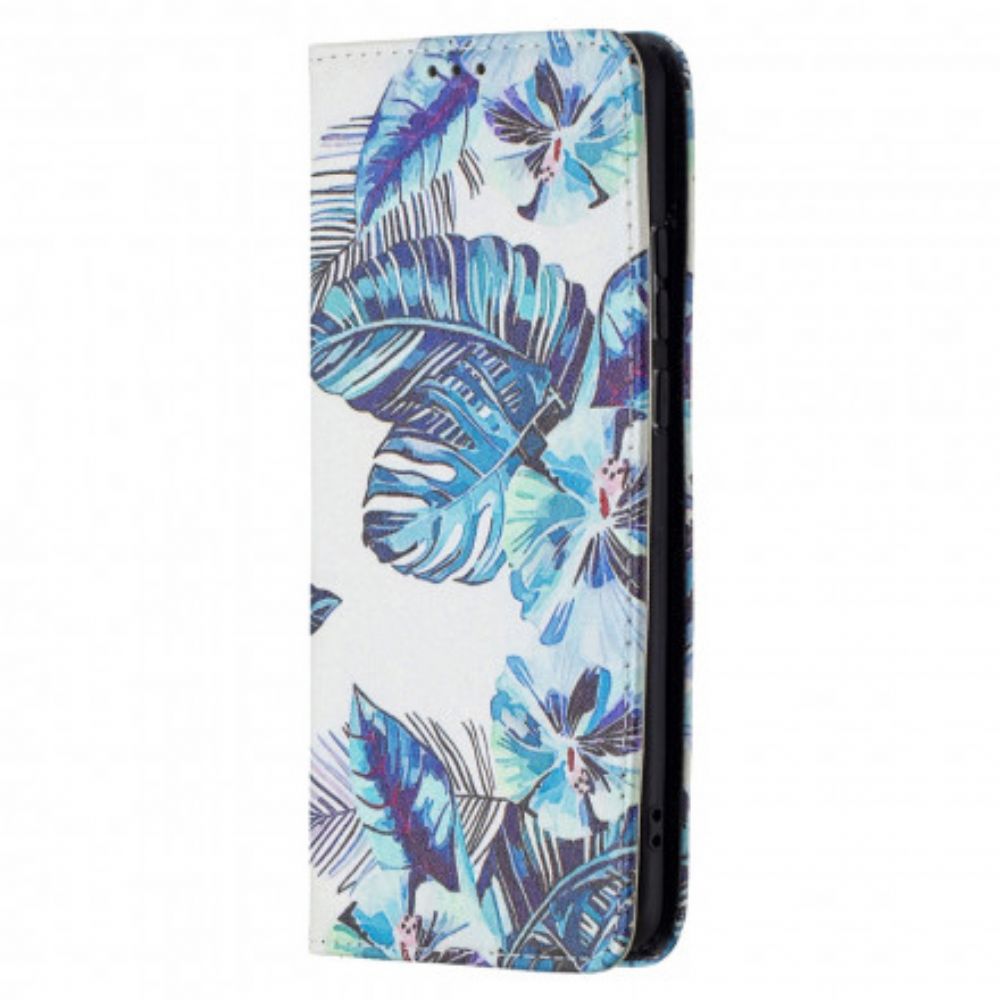 Schutzhülle Für Huawei P50 Pro Flip Case Blätter