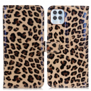 Flip Case Für Moto G100 Leopard