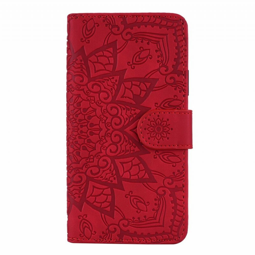 Flip Case Für Huawei P Smart Z / Honor 9X Blumendruck